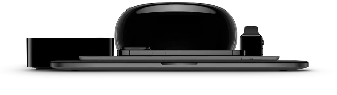 Several Apple devices grouped together.